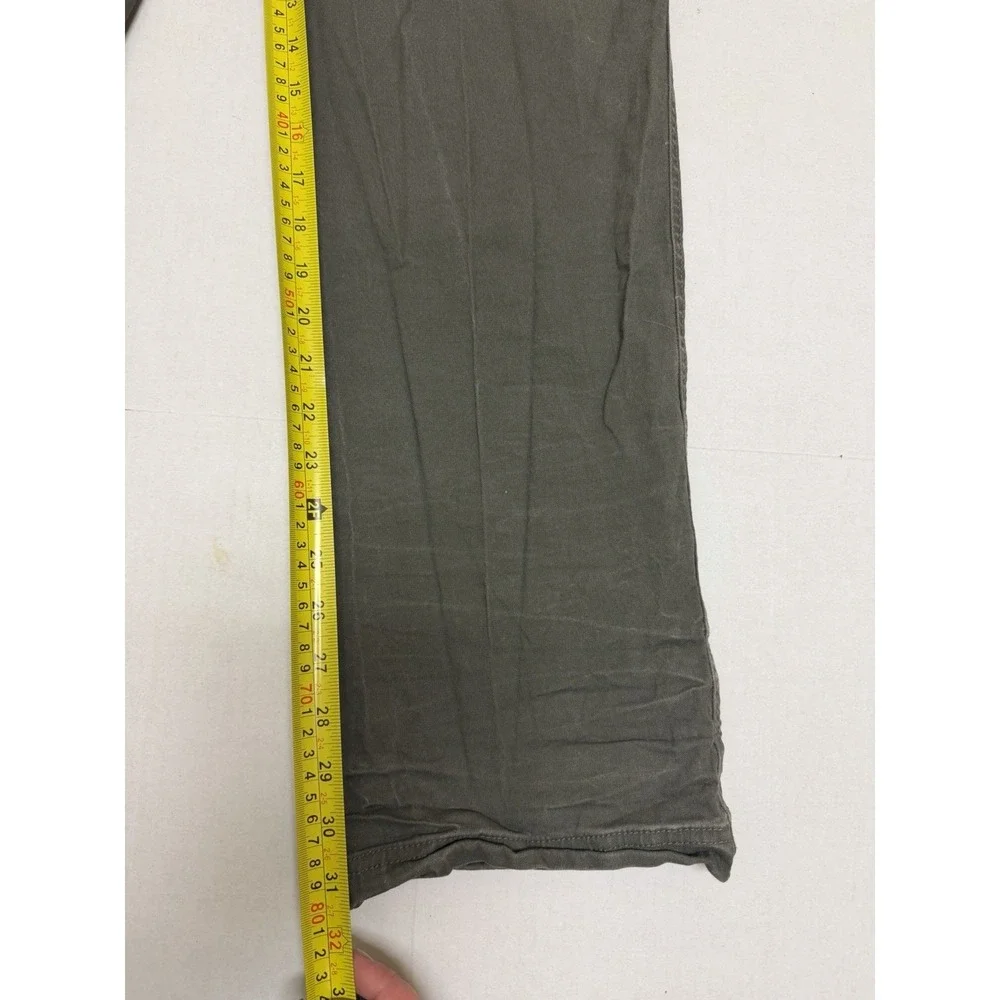 Columbia‎ olive green chino style pants, zip fly, men's 36x34